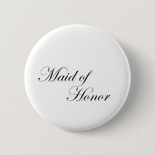 Maid of honor knapp (Framsida)
