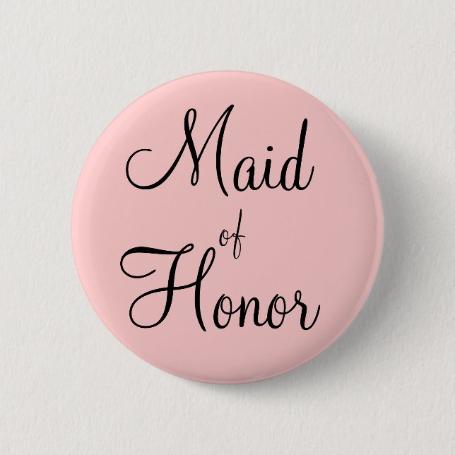 Maid of honor knapp (Framsida)