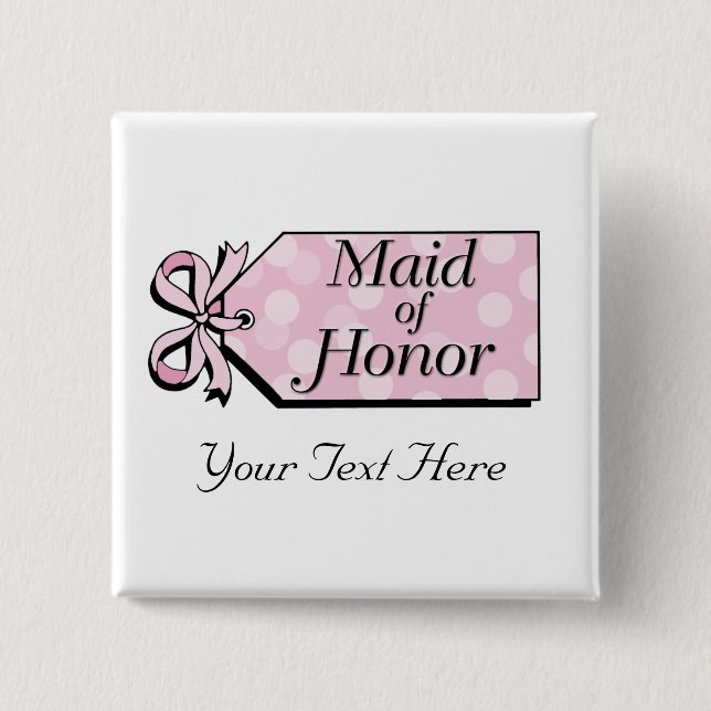 Maid of honor knapp (Framsida)
