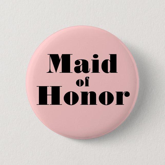 Maid of honor knapp (Framsida)
