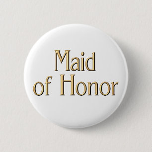 Maid of honor knäppas knapp