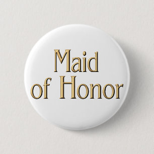 Maid of honor knäppas knapp