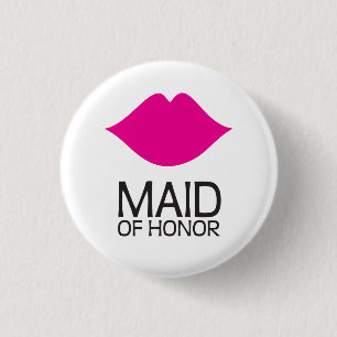 Maid of honor knäppas knapp