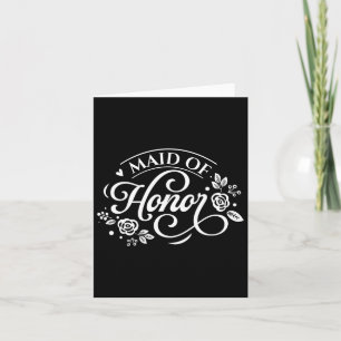 Maid of honor kort