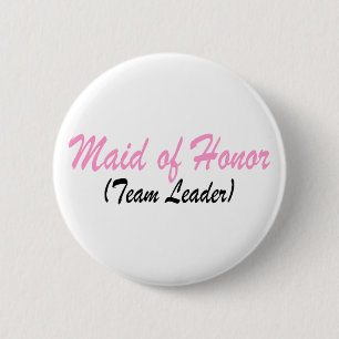 Maid of honor (lagledare) knapp