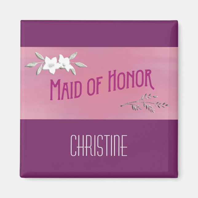 Maid of honor Magenta Magnet (Framsidan)