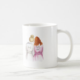 Maid of honor? Maid för krullning för blond Kaffemugg