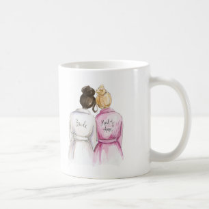 Maid of honor? Mörk Maid för bulle för Bl för Kaffemugg