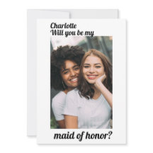 Maid of honor Photo Bröllop Personlig