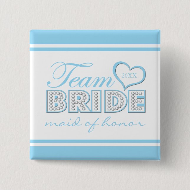 MAID OF HONOR PIN | Keepsaké Knapp (Framsida)