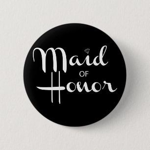 Maid of honor Retro-skript Knapp