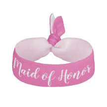 Maid of honor Rosa White Bröllopsfest Gift
