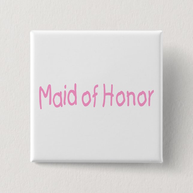 Maid of honor (rosor) knapp (Framsida)