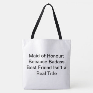 Maid of honor Saker - Tote Bag Tygkasse