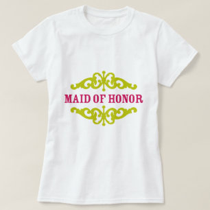 Maid of honor (Shock rosa & Chartreuse) Tröja