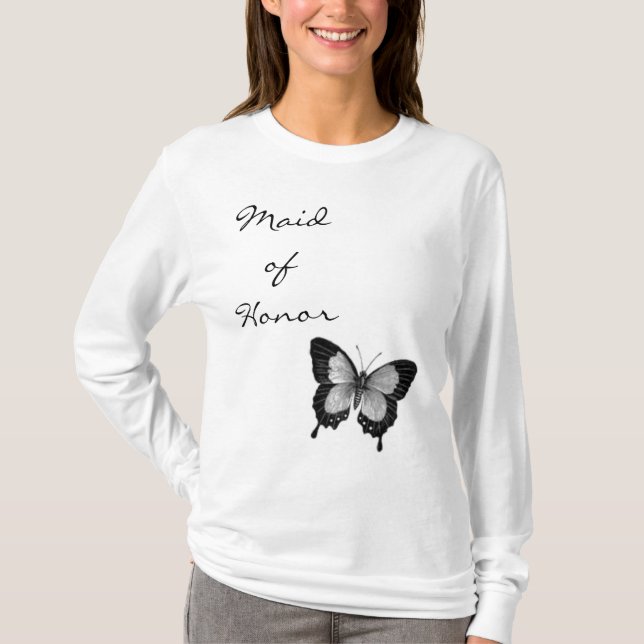 Maid of honor t-shirt (Framsida)