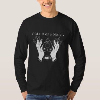 Maid Of Honor Tarrot Bachelorette Party Goth Witch T Shirt