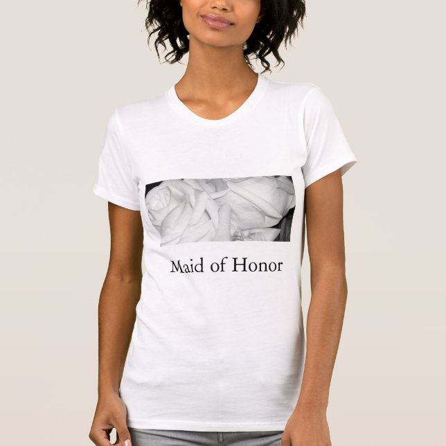 Maid of honor tee shirt (Framsida)