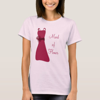 Maid of honor tee shirt