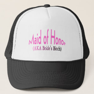 Maid of honor truckerkeps