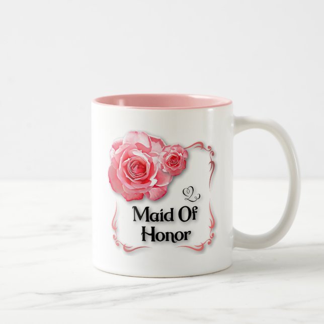 Maid of honor Två-Tonad mugg (Höger)