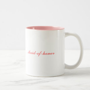 Maid of honor Två-Tonad mugg