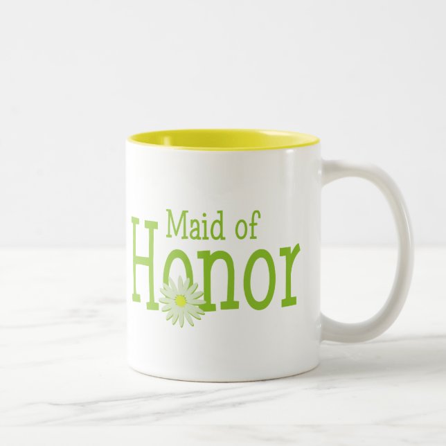 Maid of honor Två-Tonad mugg (Höger)