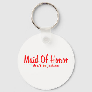 Maid of honoravundsjuka nyckelring