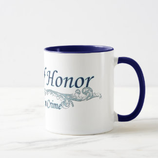 Maid of honorbrudens sidamuggar mugg