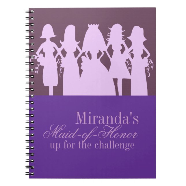 Maid of honorPlanner Anteckningsbok (Framsidan)