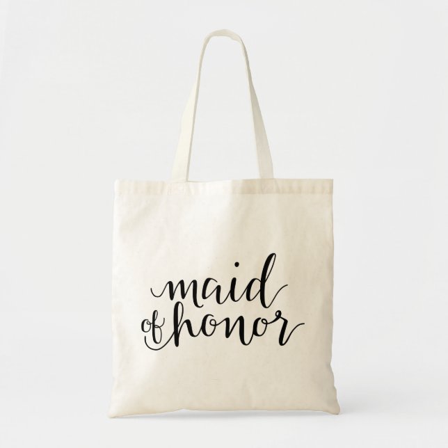 Maid of honortotot hänger lös tygkasse (Framsidan)