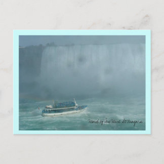 Maid of the Mist at Niagara Vykort