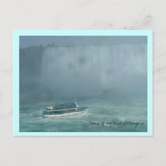 Maid of the Mist at Niagara Vykort (Framsida)