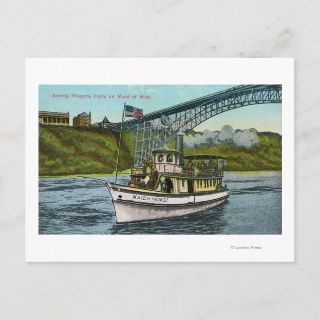 Maid of the Mist Boat 2 Vykort (Framsida)