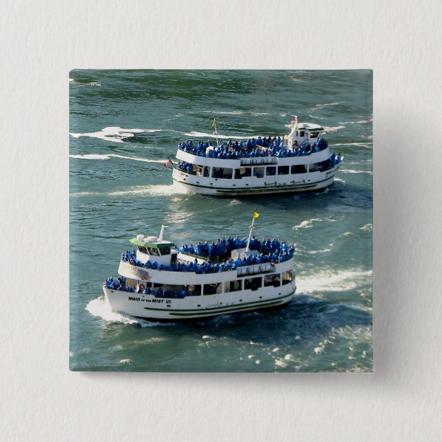 Maid of the Mist Boat: Niagara Falls Knapp (Framsida)