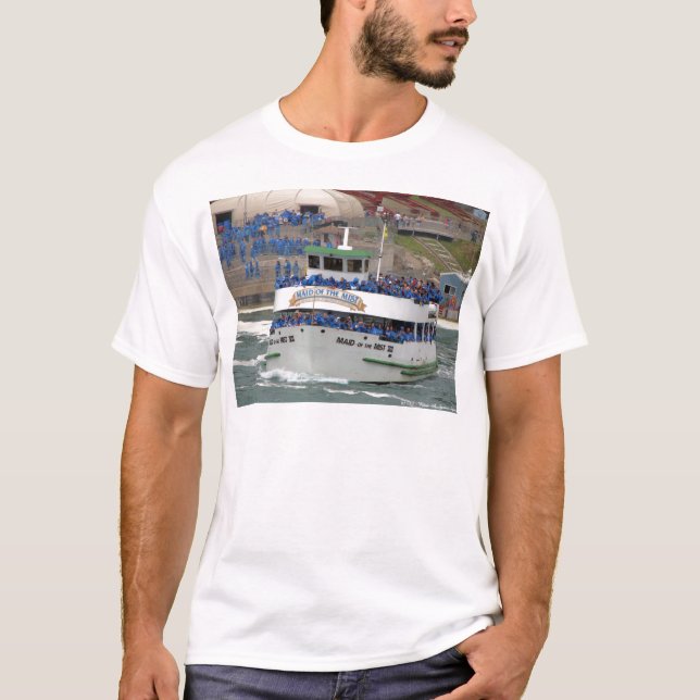 Maid of the Mist Boat - Niagara Falls T-shirt (Framsida)