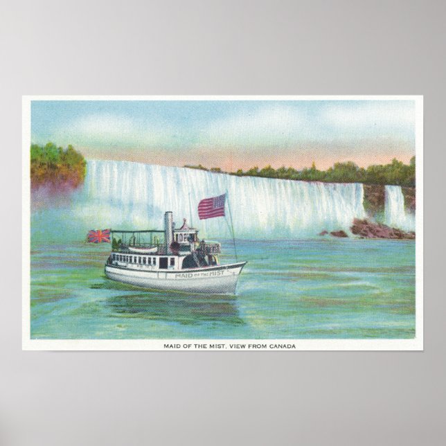 Maid of the Mist Boat Poster (Framsidan)