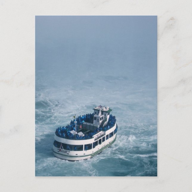 Maid of the Mist Close Niagara Falls, Kanada Vykort (Framsida)