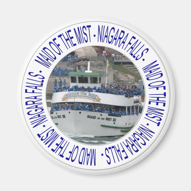 Maid of the mist - Niagara Falls Magnet (Framsidan)