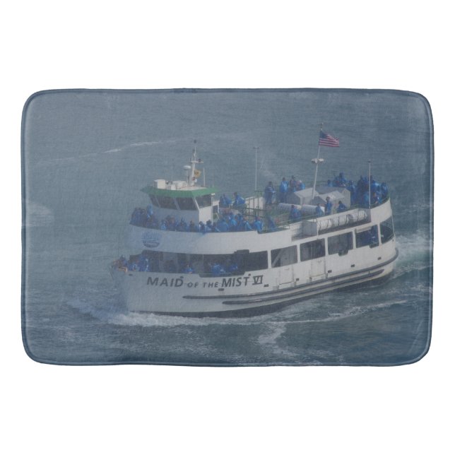 Maid of the mist on the Niagara River. Badrumsmatta (Framsidan)