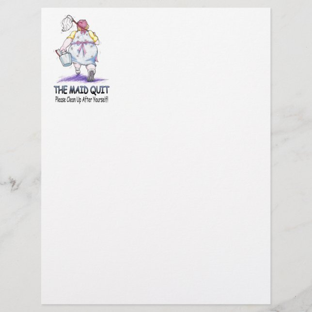 Maid Quit (Framsida)