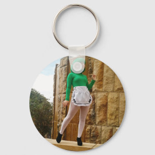 Maid Saria (Ocarina av Time) Nyckelring