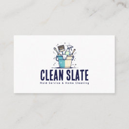 Maid Service Photo QR Code  Visitkort