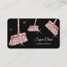 Maid Städning House Sparkling ro guld Business C