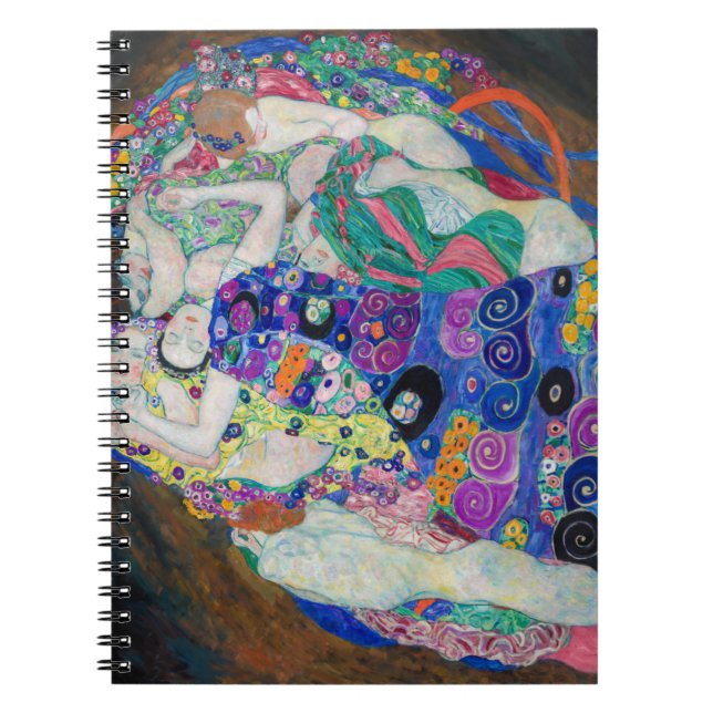 Maiden 1913 av Gustav Klimt Anteckningsbok (Framsidan)