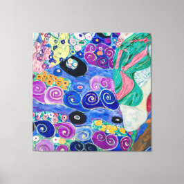 Maiden av Gustav Klimt Canvastryck