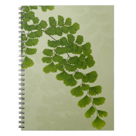 Maiden Hair Fern Frond Anteckningsbok