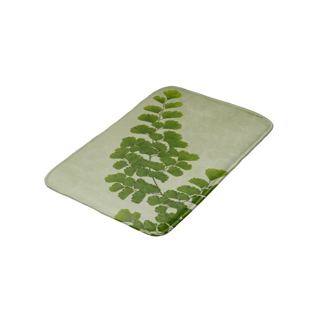 Maiden Hair Fern Frond Badrumsmatta (Vinklad)
