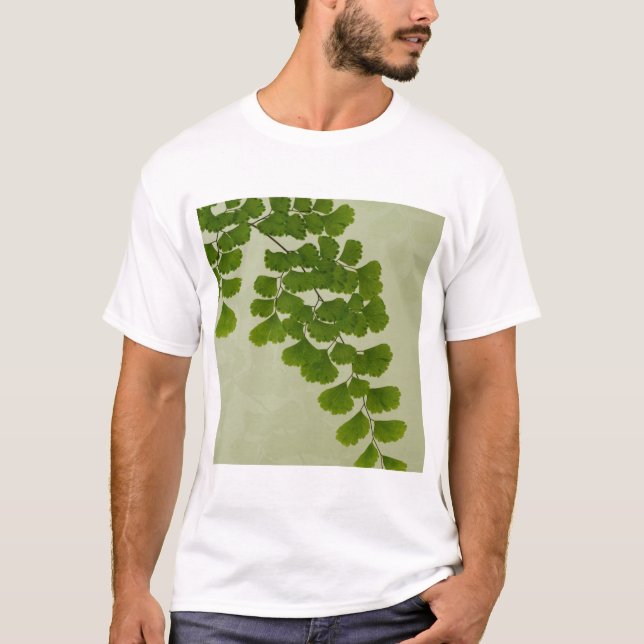 Maiden Hair Fern Frond T Shirt (Framsida)