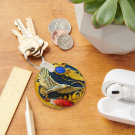 Maiden Hawkwind Pendant Keychain Nyckelring